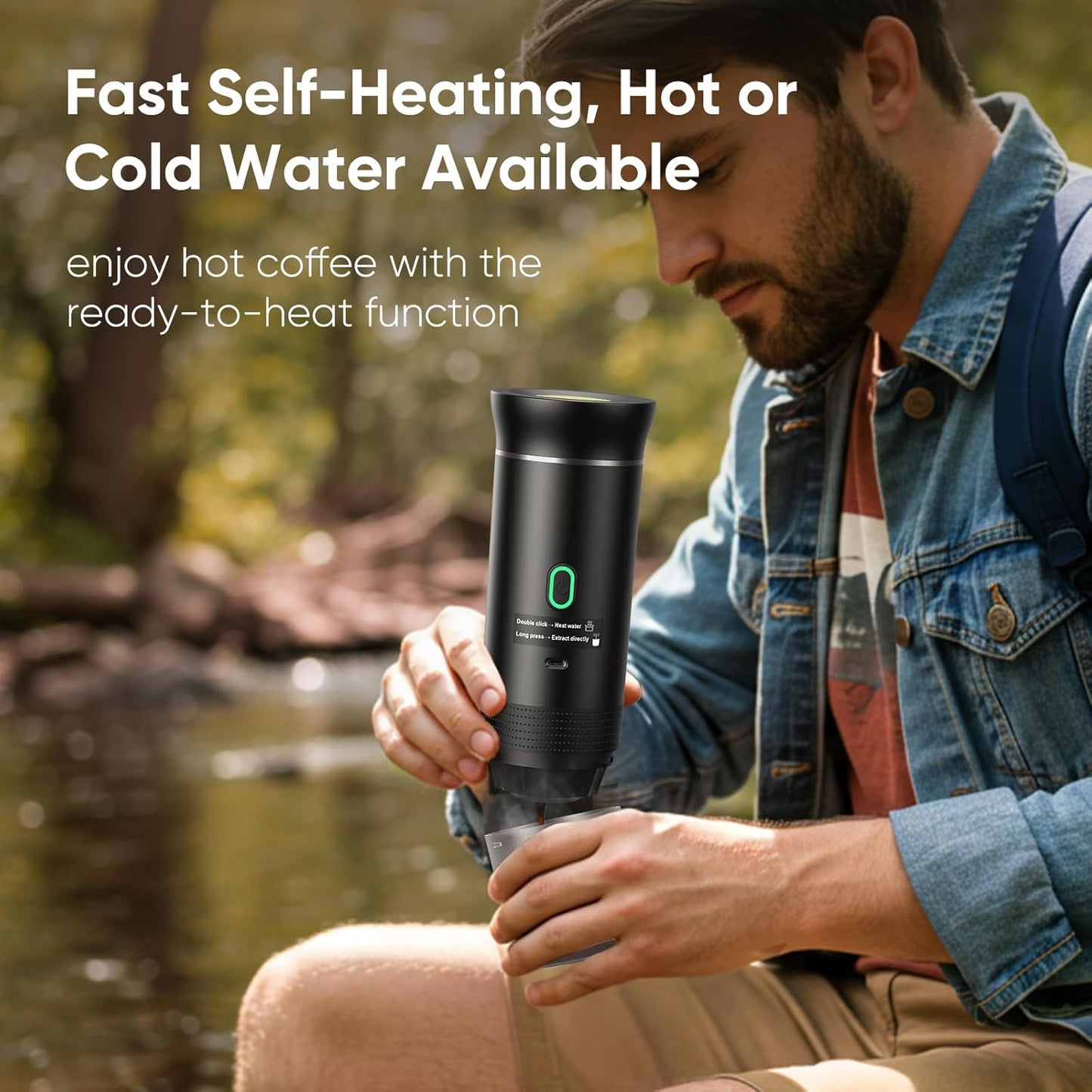 Portable Coffee Maker Heats Coffee