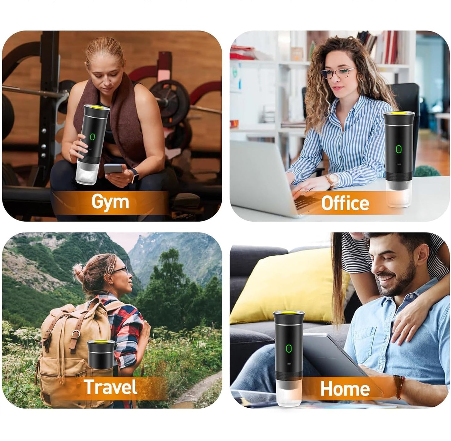 Portable Coffee Maker Heats Coffee