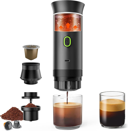 Portable Coffee Maker Heats Coffee