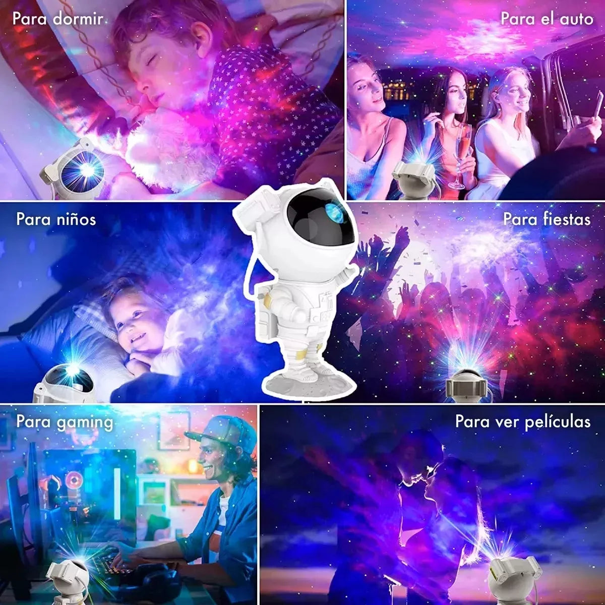 Astronaut projector of stars and galaxies 